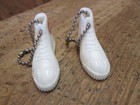 Vintage Gulf Oil Gasoline Key Chain White Sneaker Shoe