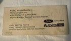 1968 Ford Thunderbird Full Size Owner s Manual Original