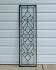10  X 36  Handcrafted Stained Glass Panel Clear Beveled Window Panel 