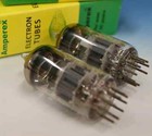 Match Pair Amperex Philips Heerlen Ecc88 6dj8 Bugle Boy Maxi-pre   Strong Bn4143
