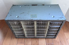 Vtg Akro Mils 24 Metal Drawer Storage Cabinet Organizer Parts W  Drawer Dividers
