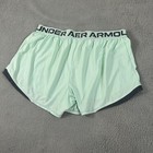 Under Armour Shorts Womens 3x Green Athletic Elastic Waist Lined Running Gym