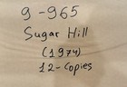 Sugar Hill Original Us Movie Poster 1974 Vintage Exploitation Film