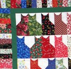 Handmade Green Trimmed Christmas Holiday Prints Kitty Cat Quilt Throw Cat Rescue