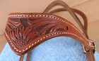 Custom Made Lined Horse V Brow Headstall Silver Side Conchos By Teri Elves
