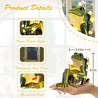Solar Miniature Frog Garden Statues - Christmas Decorations Gift Frogs Green