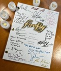 Firefly Pilot   Series Finale Scripts Signed- Autograph Reprints- Firefly Show
