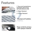 5 x7 5  Holographic Poly Bubble Mailers Shipping Mailing Padded Bags Envelopes