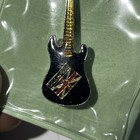 Vintage Lot Of 15 Enamel Lapel Or Hat Pins Various Rock N Roll Bands Metal