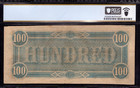 1864  100 Confederate States Of America Note Currency T-65 Pf-1 Pcgs B Vf 30