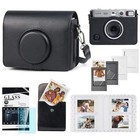 Camera Case For Fujifilm Instax Mini Evo  Fuji Mini Evo Case Bag Black Bundle