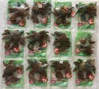 Lot Of 12 1999 Mcdonald   s Ty Beanie Babies Claude The Crab New Sealed Nip