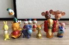Showa Retro Vintage Disney Character Manga Kokeshi Dolls 13 Figures Japan F s