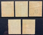 Bahamas 85-89 Complete Mint H 1930  Seal Of The Bahamas