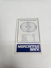 Es25 St  Louis Blues 1979 80 Nhl Hockey Pocket Schedule - Mercantile Bank