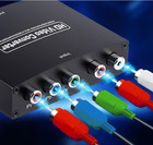 Ypbpr Component To Hdmi Converter Stereo Audio Video L r 5rca Rgb Adapter 1080p 
