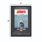 Jaws Shark Classic   Tin Sign Movie Poster Replica 8x12 Inch
