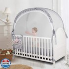 Zxplo Baby Safety Crib Tent Infant Pop Up Mosquito Net Nursery Bed Canopy Net