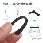 5 Pairs Anti-slip Silicone Eyeglass End Tips Ear Sock Pieces Tube Eyewear Comfor