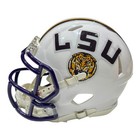 Sam Leavitt Autographed Lsu Tigers Mini Speed Helmet Jsa White
