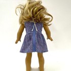 American Girl Doll Pleasant Company 2008 Blonde Hair Blue Eyes 18  Stands Up