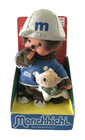 Sekiguchi 1974 8  Monkey Monchhichi Vintage Dog Trainer Boy Plush Doll Nrfb Nib