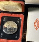 50  Silver Canadian Dollar 1873-1973 Original Box Included