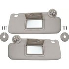 Left right Gray Driver Passenger Side Sun Visor W mirro For Chevy Cruze 2017-18 