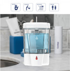 700ml Automatic Soap Dispenser Wall Mounted Inductive Liquid Soap Lotion Pump Us