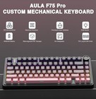 Aula F75 Pro Wireless Mechanical Keyboard 75  Hot Swappable Custom Keyboard rgb 