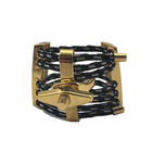 Premium String Ligature Kit Gold Plated Rocking Bridge For Saxophone   Clarinet