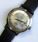 Rare Vintage 1950 s-1960 s Costal Lux Date Swiss Men Wrist Watch Works Nice