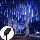 Led Solar Meteor Shower String Lights Tree Lamp Outdoor Christmas Decor