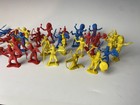 1960s Vintage Marx Plastic  Figures Lot Of 37