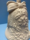 Ceramic Bisque Seasons Greetings Bell Ready To Paint For The Holidays