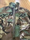 Us Military Cold Weather Army Woodland Camo Tactical Parka Field Jacket - L Reg