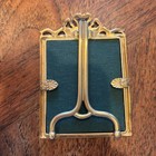 Vintage Elias Artmetal Extra Fine Gold Pewter Frame French Bow