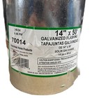 Amerimax 70014 Silver Galvanized Steel Valley Roll Flashing 14 W In  X 50 L Ft 