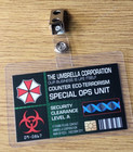 Resident Evil Id Badge-umbrella Corporation Special Ops Unit Costume Cosplay