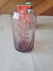 Coca Cola   Mcdonalds 40th Anniversary - Japan - Rare Branded Glass Curvy Can A4