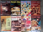 Vintage Nutshell News Magazine Lot Of 12 Issues 1989 Dollhouse Miniatures