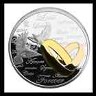 2013 Niue 2  Love Forever Doves Ii Wedding 1 Oz  999 Proof Silver Coin Gift