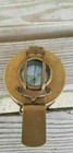 Solid Brass Antique Compass Marine Solid Gift British Military Prismatic Pocket