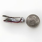 Vintage Sikorsky S-76 Helicopter Enamel Lapel Hat Pin B