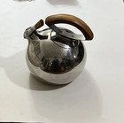 Nambe 2011 Lou Henry Stainless Tea Kettle With Teak Handle