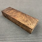 Ew827 Curly English Walnut Blank Block Carving Craft Knife Handle Pistol Grip