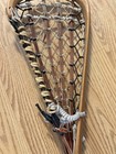 Vintage Stx Xls Wooden Lacrosse Stick Made In England Traditional Leather