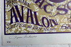1966 Mouse Kelley Jefferson Airplane Signed Family Dog Fillmore Era Poster Fd 17