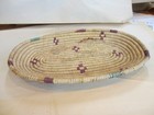 Vintage Woven Coil Basket Tray Southwest Native American 