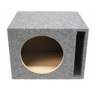 Car Audio Single 15  Vented Subwoofer Stereo Sub Box Ported Enclosure Custom Mdf
